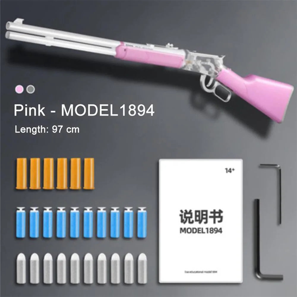 Powerful Shell Ejecting Soft Bullet Shotgun For Adults Boys Age 8+ TK Toy Guns Dropshipping Shopify