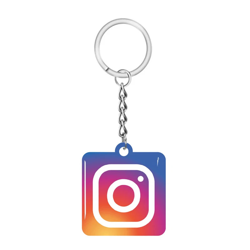 Whatsapp Social Media Smart NFC Keychain for Social Media | Tap and Follow | Digital Business Card