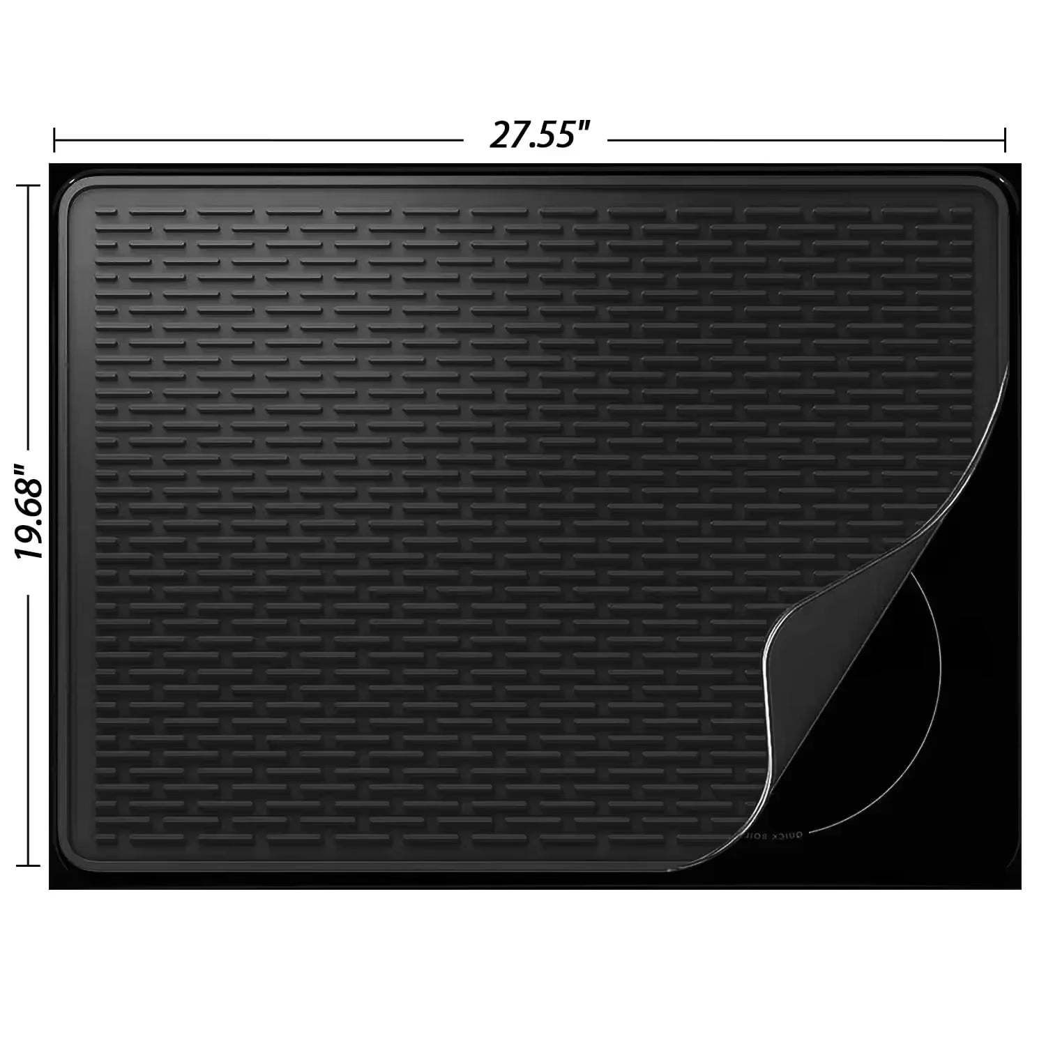 Silicone Stove Mat for Glass Top Stove Glass Cooktop Protector Dish Drying Mats for Kitchen Range Covers for Electric Stove