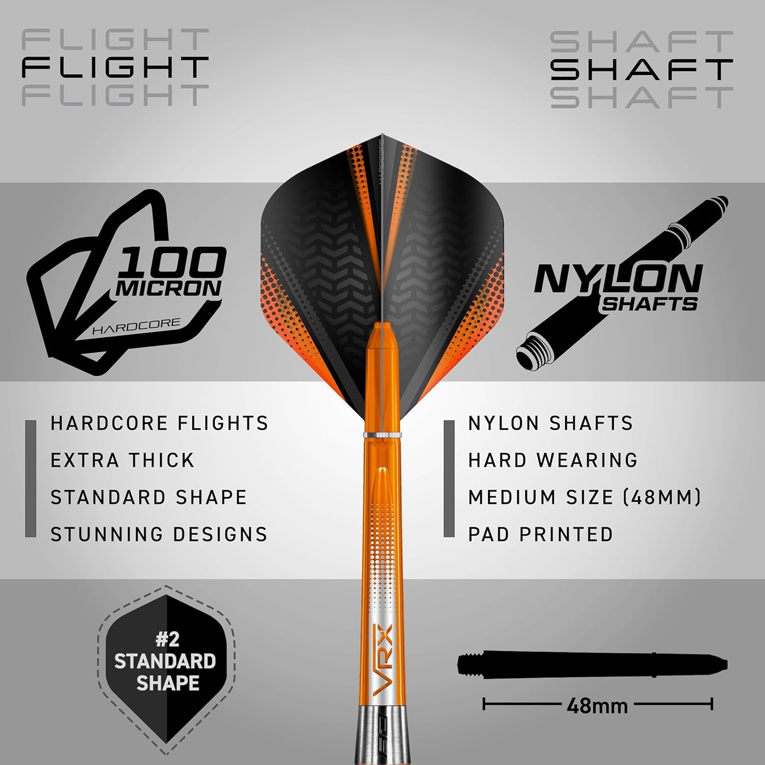 Darts | Amberjack | Steel Tip | Tungsten Darts Set | 22G - 30G