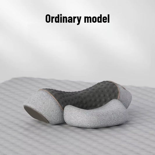 Electric Massager Cervical Pillow Hot Compress Vibration Massage Neck Traction Relax Sleeping Memory Foam Pillow Spine Support