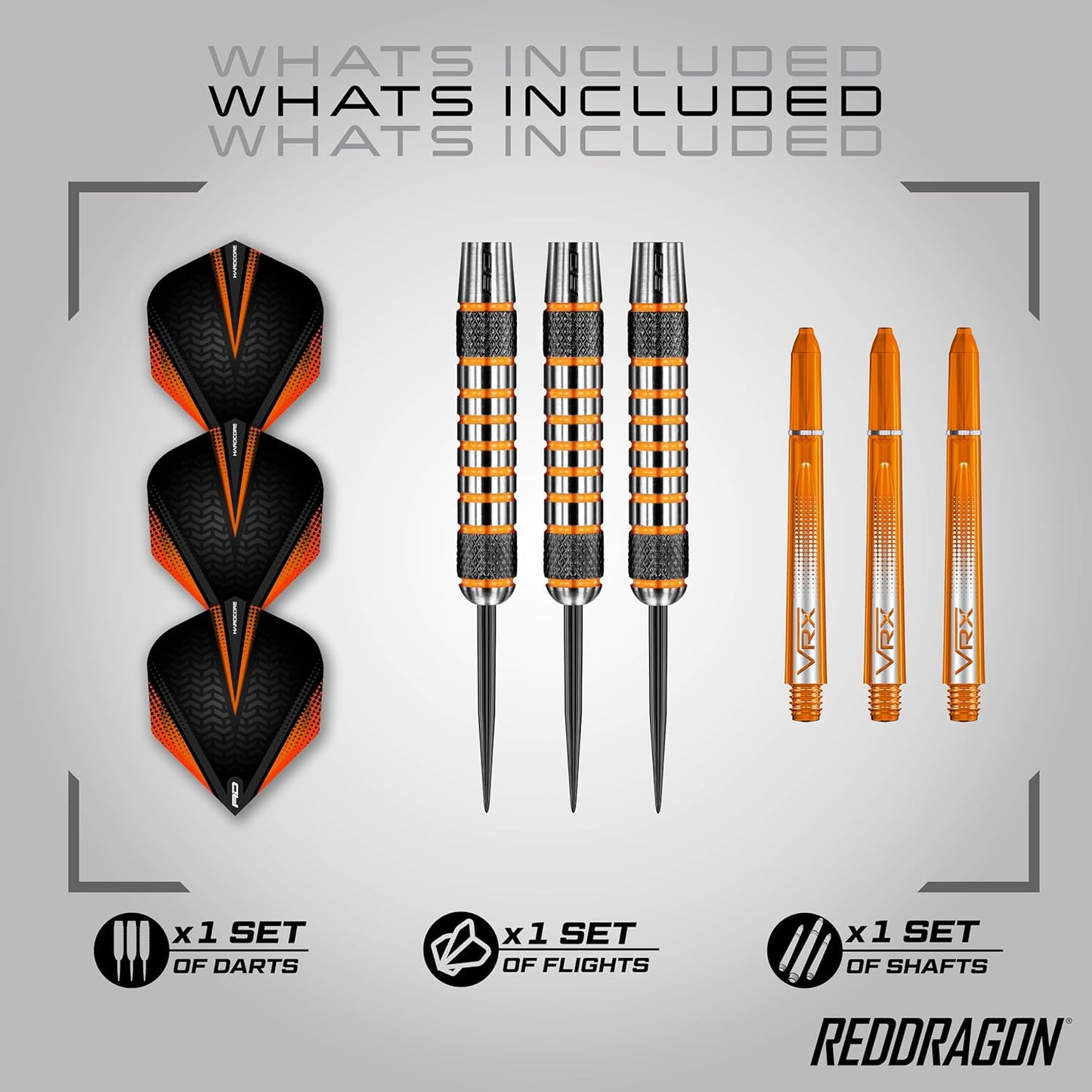 Darts | Amberjack | Steel Tip | Tungsten Darts Set | 22G - 30G