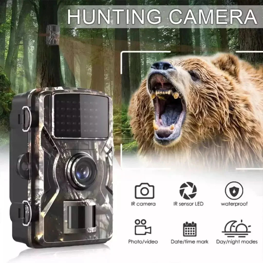Hunting Trail Camera 16MP 1080P 940Nm Infrared Night Vision Motion Activated Trigger Security Cam Outdoor Wildlife Photo Traps