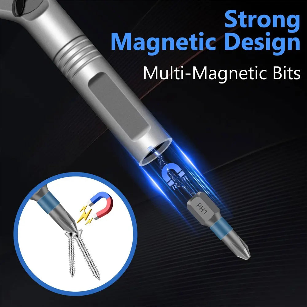 24-In-1 Magnetic Screwdriver Set, DIY Ratchet Mini Screwdriver Set, Detachable Precision Screwdriver Kit