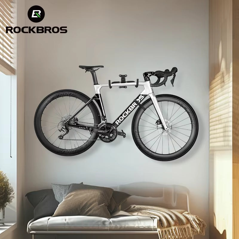 Bike Rack Wall Mount Garage Home Adjustable Bicyle Rack Horizontal Bike Hook Thickened Reinforced MTB Road Bike Holder