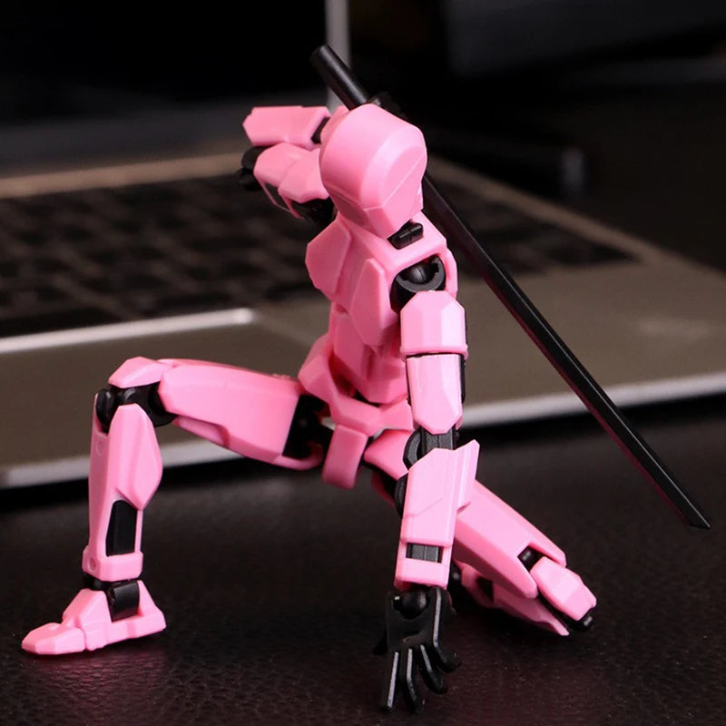 Multi-Jointed Movable Shapeshift Robot Magnetic Attraction 3D Printed Mannequin Dummy 13 Action Figures Toys For Children Adult