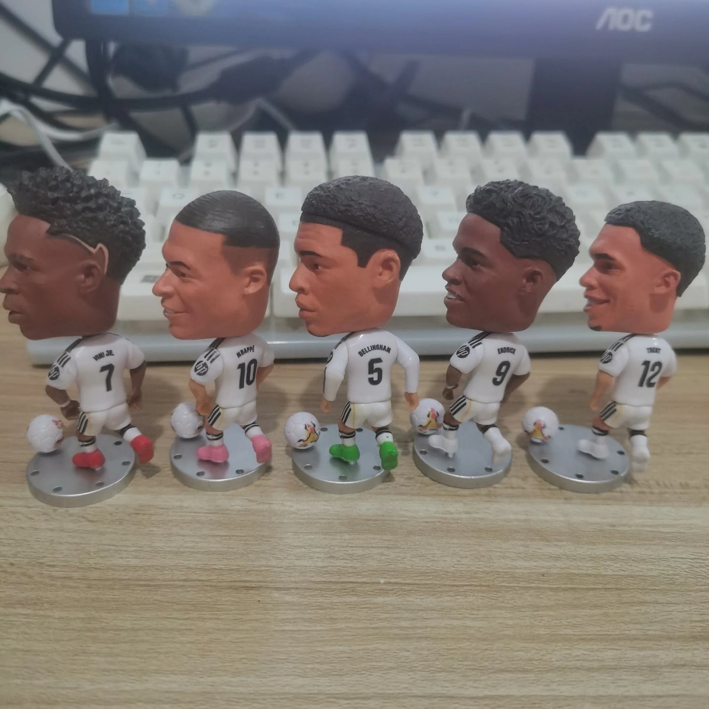 2026 2025 2022 Football Action Figure Vini JR SuperStar 2.5inch Resin Soccer Dolls Hot Gift
