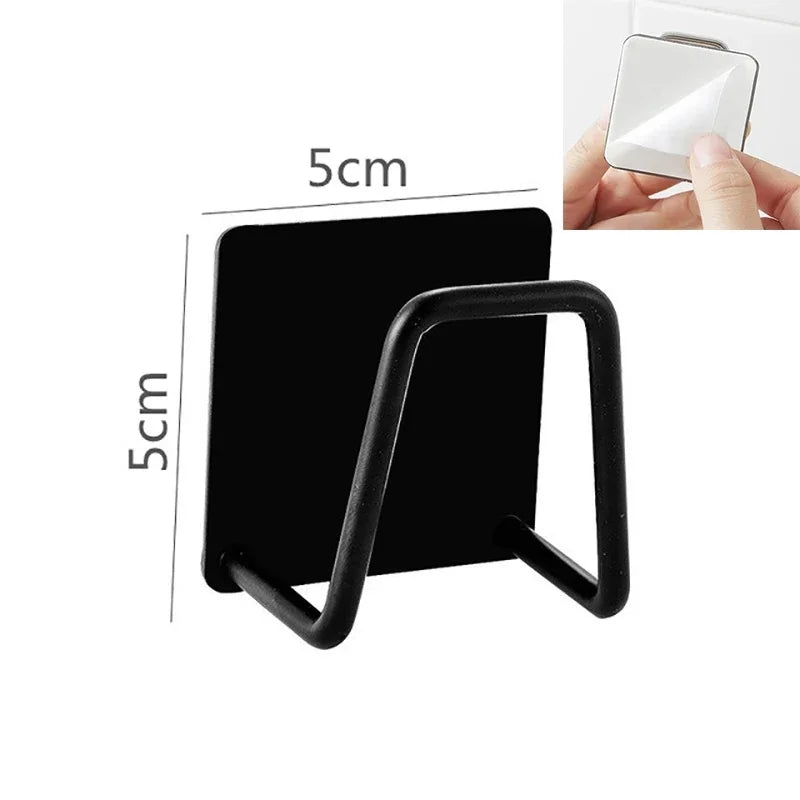 Stainless Steel Sink Sponge Holder – Self-Adhesive Kitchen Sink Rack