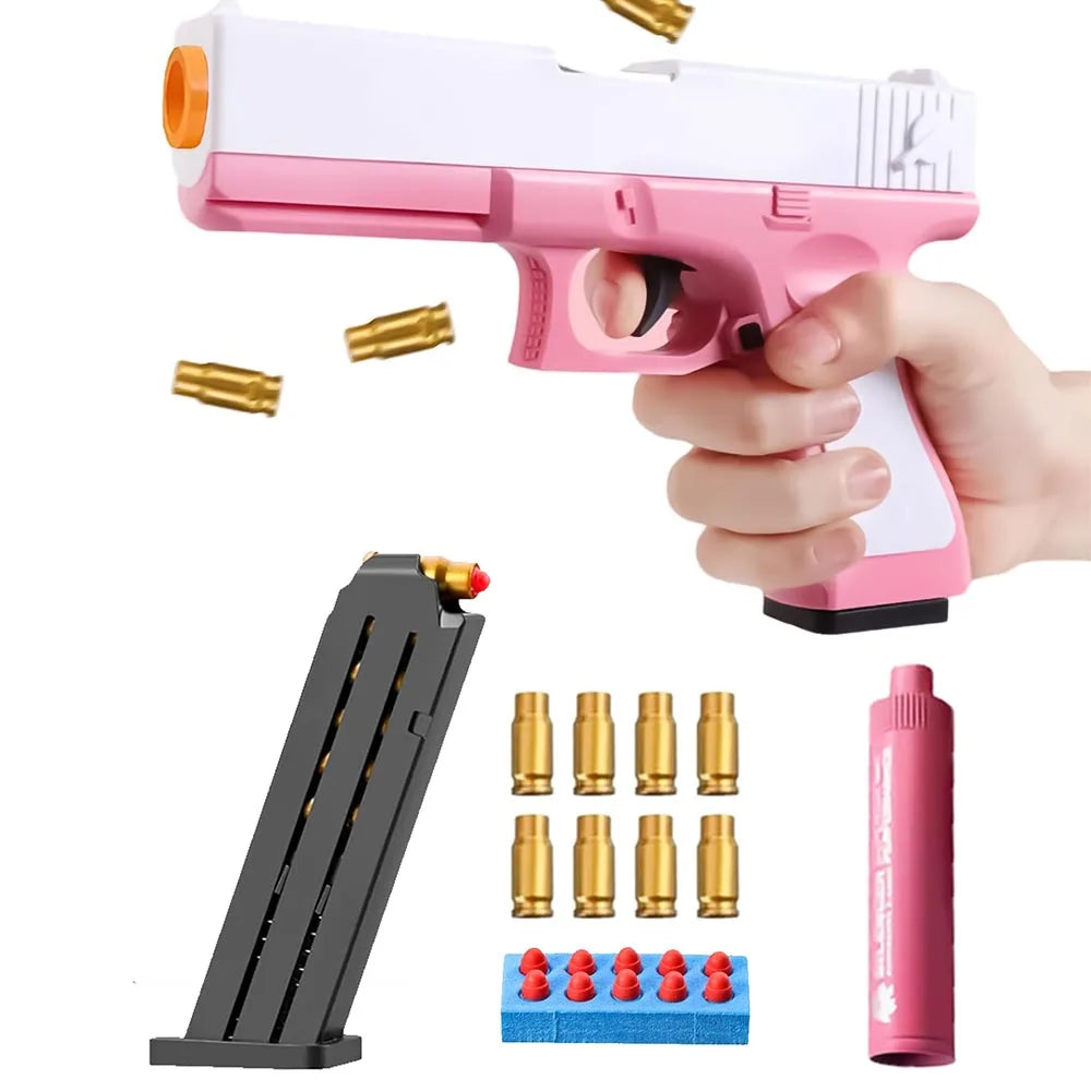 Toy Gun With Soft Bullets Foam Blaster EVA Darts Cheap Safe Toy Guns For Kids Boys Gifts Dropshipping Shopify Tiktok
