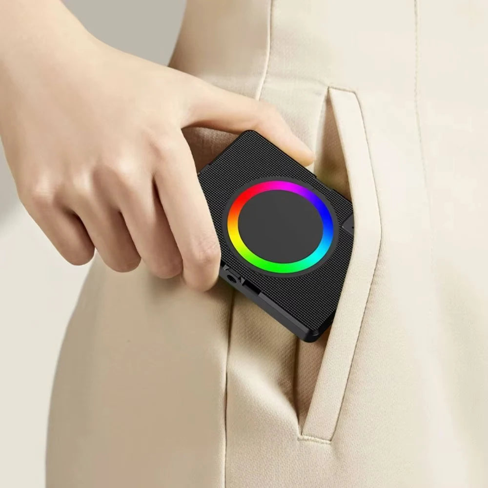 Portable Selfie Light for iPhone Ring Light for Camera Picture, Mobile Phone Make Up Computer Fill Light Multi-style Lamp
