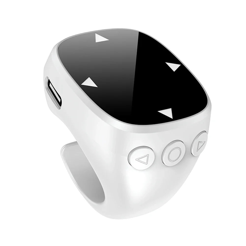 Touch Screen Wireless Remote Control For TikTok Scrolling Ring Bluetooth 5.3 Fingertip Selfie Video Page Turner for iOS Android