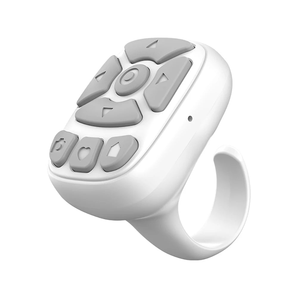 Blutooth Remote Control Scrolling Ring Finger for Tiktok Remote Mobile Phone Video Remote Control Selfie Stick Camera Controller