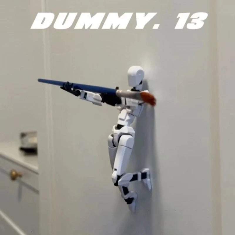 Multi-Jointed Movable Shapeshift Robot Magnetic Attraction 3D Printed Mannequin Dummy 13 Action Figures Toys For Children Adult