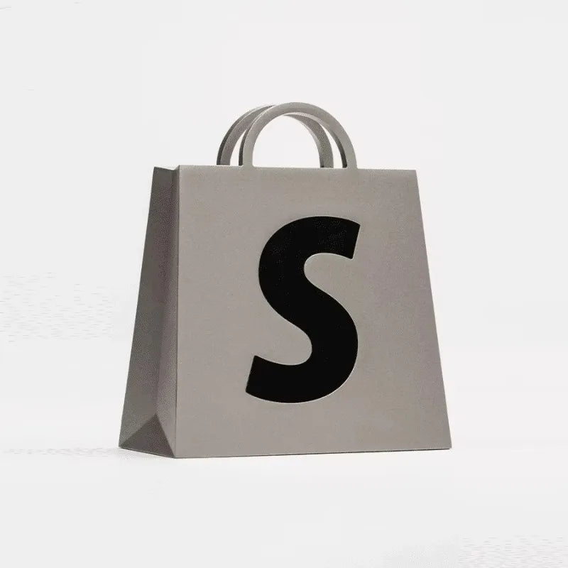 Highly Customized Personalized S-Version Bag Statue Aluminum Alloy For Shopify Milestone Award Trophies Medals and Plaques