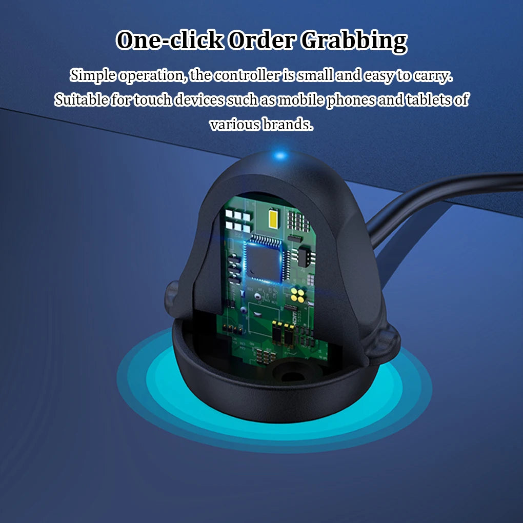 Universal Mobile Phone Screen Auto-clicker Device Physical Simulation Finger Click Game Live Streaming Reward Continuous Clicker