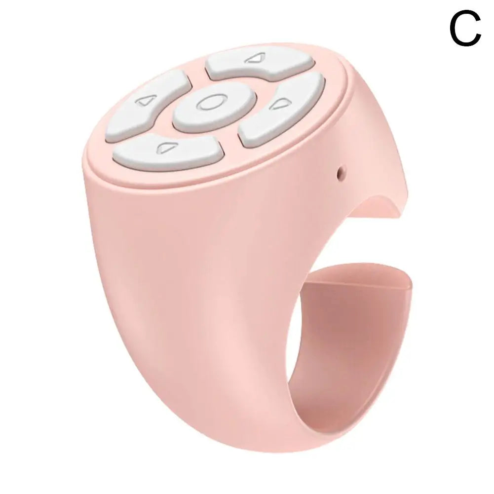Blutooth Remote Control Scrolling Ring Finger Wireless Mobile Phone Video Selfie Stick Camera Controller Tiktoks Remote