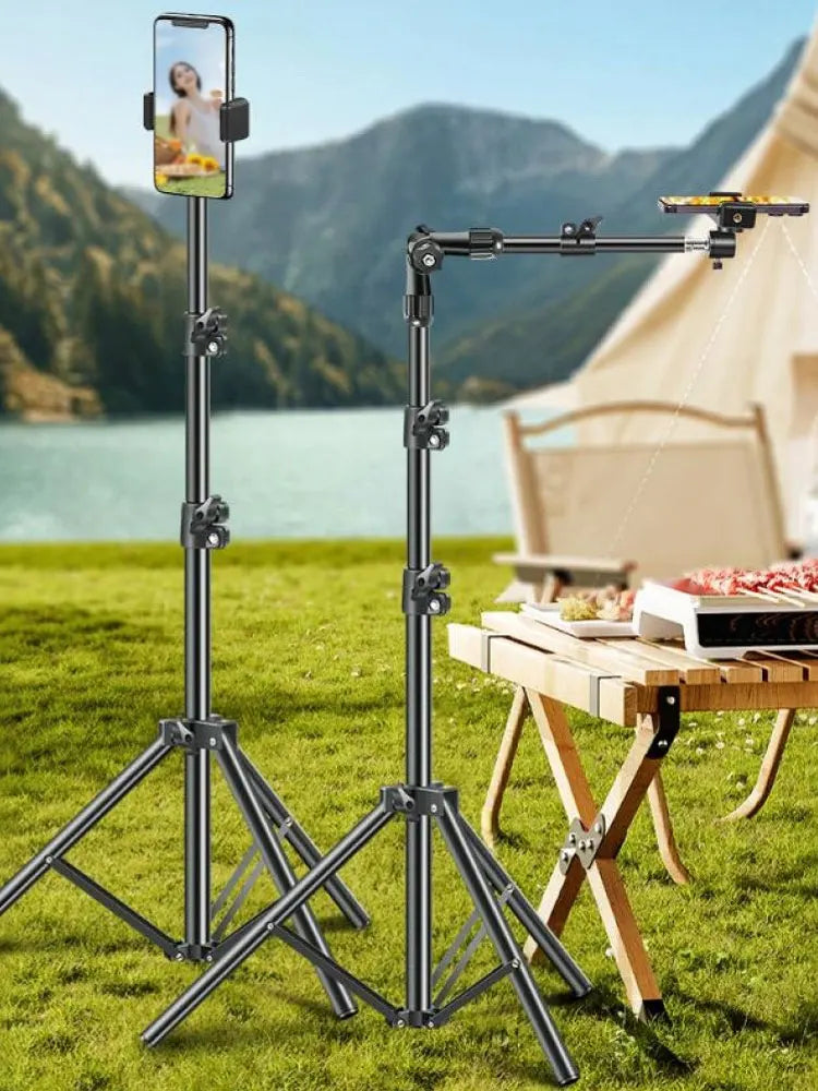 Phone Tripod Adjustable Cell Phone Tripod Stand for Filming Video Recording Live Stream