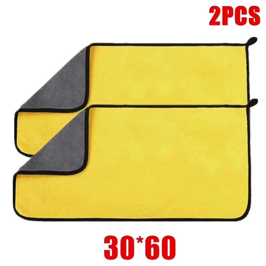 Microfibre Car Cleaning Towels – Reusable Car Care Cloths