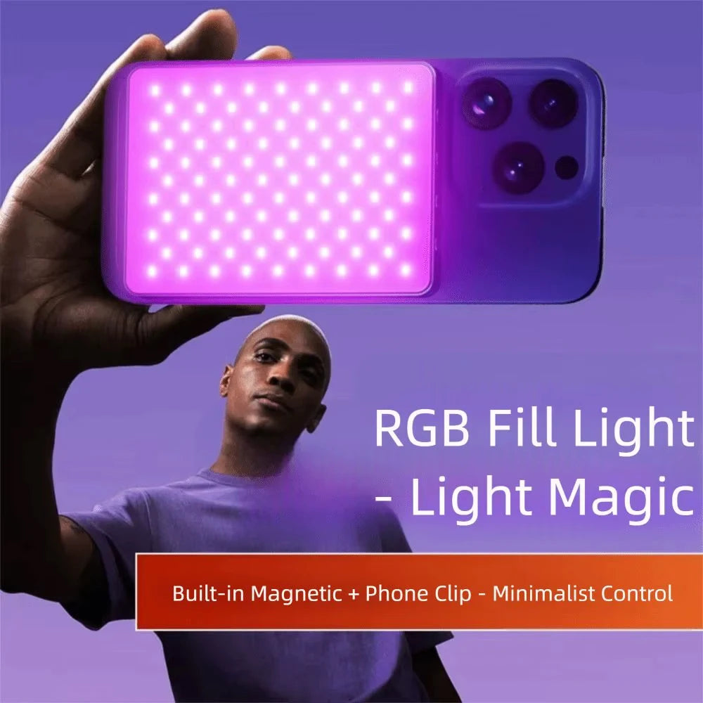 Portable Selfie Light for iPhone Ring Light for Camera Picture, Mobile Phone Make Up Computer Fill Light Multi-style Lamp