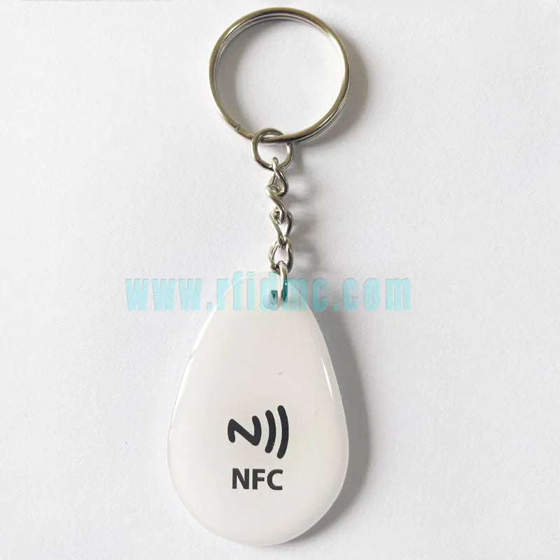 Instagram NFC Epoxy Tag NFC Key Tag Proximity 13.56MHz RFID  Keychain for Increase Followers