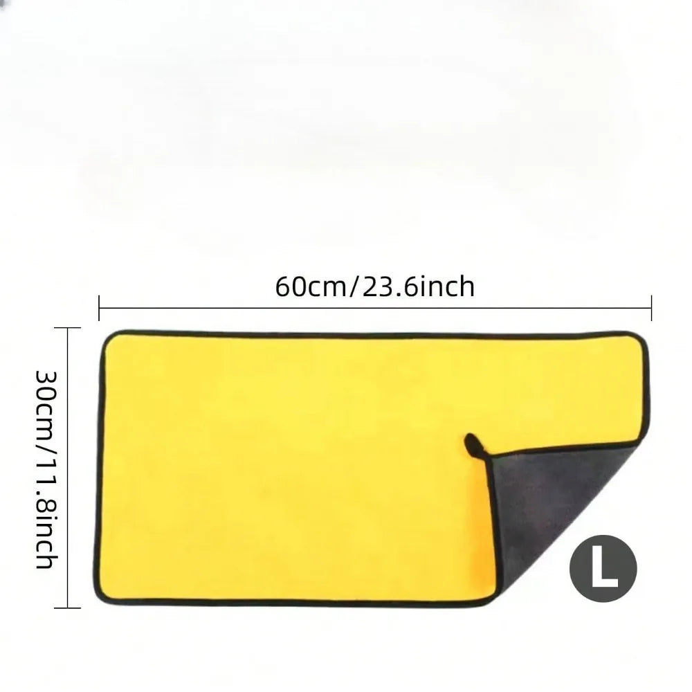 Microfibre Car Cleaning Towels – Reusable Car Care Cloths