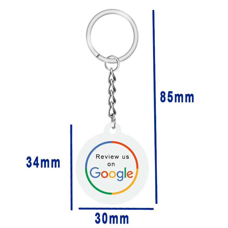 Instagram NFC Epoxy Tag NFC Key Tag Proximity 13.56MHz RFID  Keychain for Increase Followers