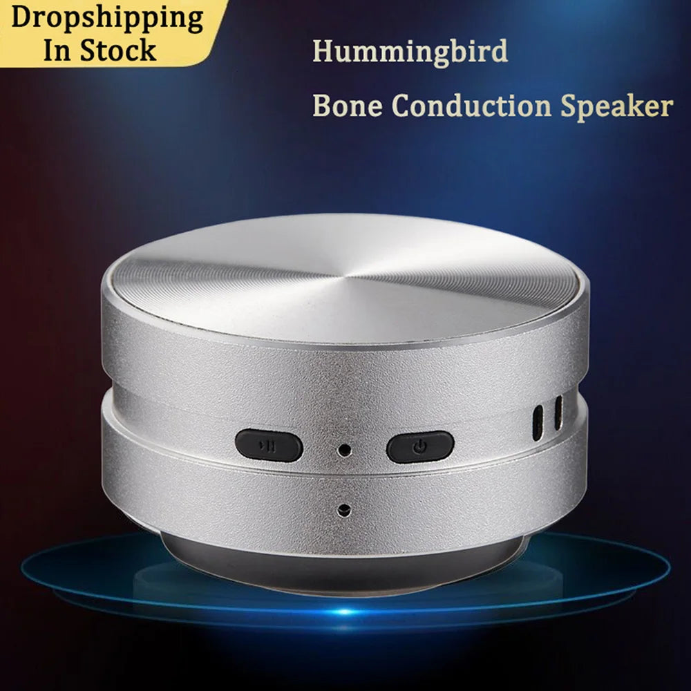 2026 Hot Bone Conduction Speaker Bluetooth-Compatible TWS Wireless Stereo Sound Hummingbird Speaker Dropshipping Wholesale