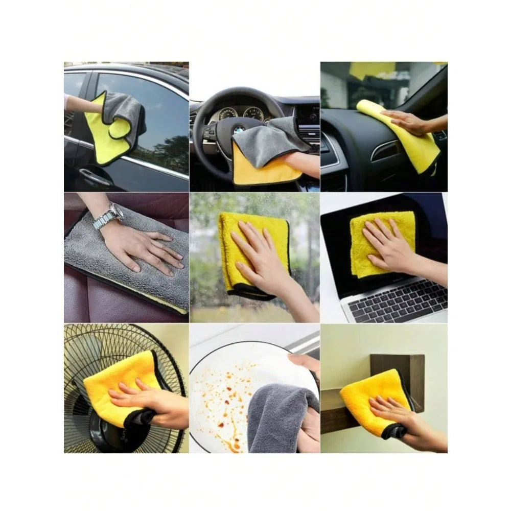 Microfibre Car Cleaning Towels – Reusable Car Care Cloths