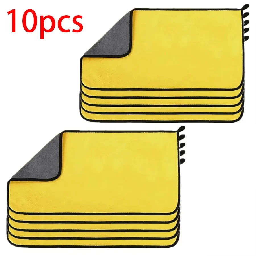 Microfibre Car Cleaning Towels – Reusable Car Care Cloths