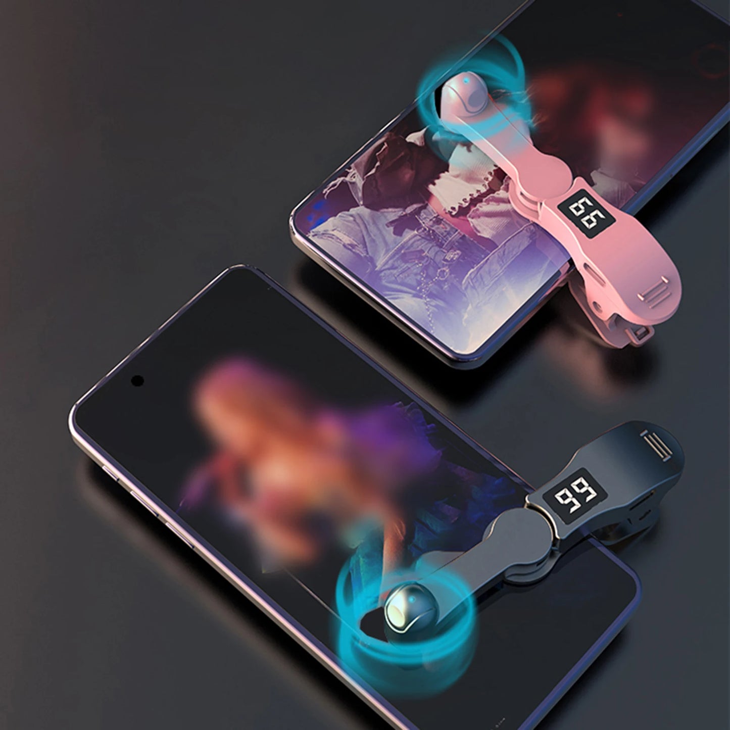 Auto Clicker for TikTok Smart Phone Video App Live Streaming Gadget Automatic Phone Screen Tapper Simulated Finger Clicking