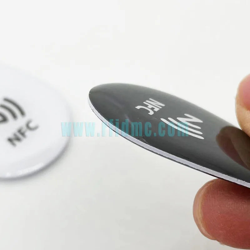 Instagram NFC Epoxy Tag NFC Key Tag Proximity 13.56MHz RFID  Keychain for Increase Followers