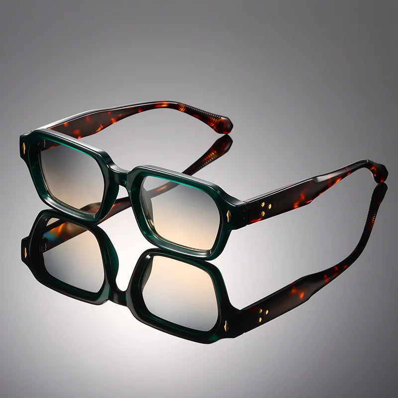 UVLAIK  2026 New Sunglasses Men Classic Retro Brand Designer Sunglass Irregular Thick Frame Women INS Fashion Sun Glasses UV400
