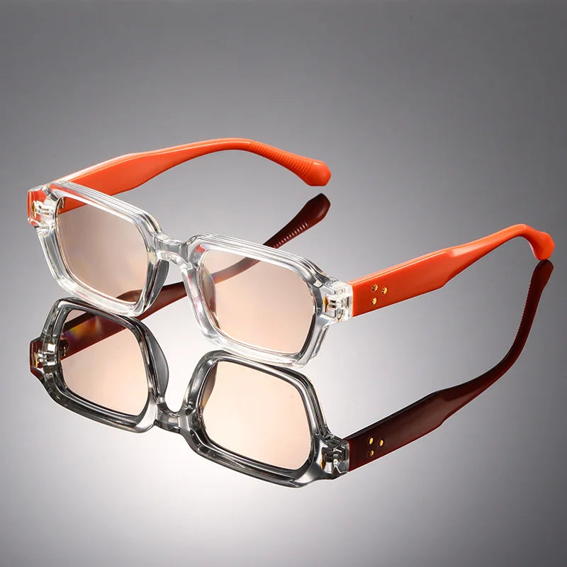 UVLAIK  2026 New Sunglasses Men Classic Retro Brand Designer Sunglass Irregular Thick Frame Women INS Fashion Sun Glasses UV400