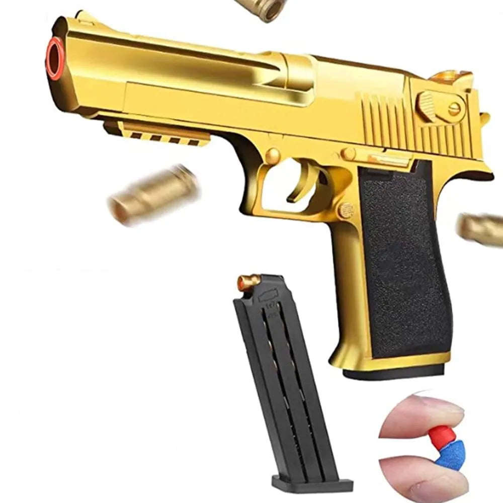 Safe Toy Gun For Kids Boys Soft Bullet Gun Pistol Birthday Gift Dropshiping Shopify TikTok Toys