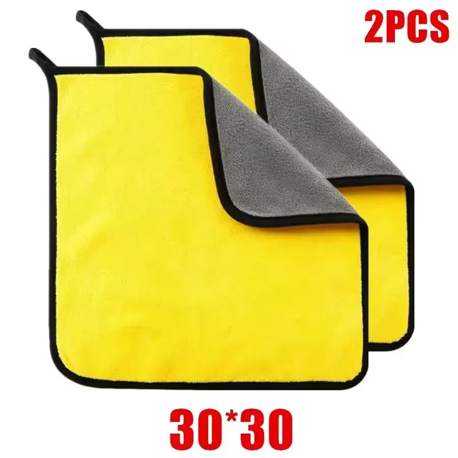 Microfibre Car Cleaning Towels – Reusable Car Care Cloths