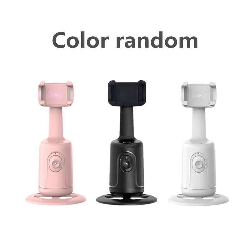 COOL DIER NEW P01 360 Rotation Gimbal Stabilizer AI Following Face Tracking Desktop Gimbal PTZ For Tiktok Smartphone Live