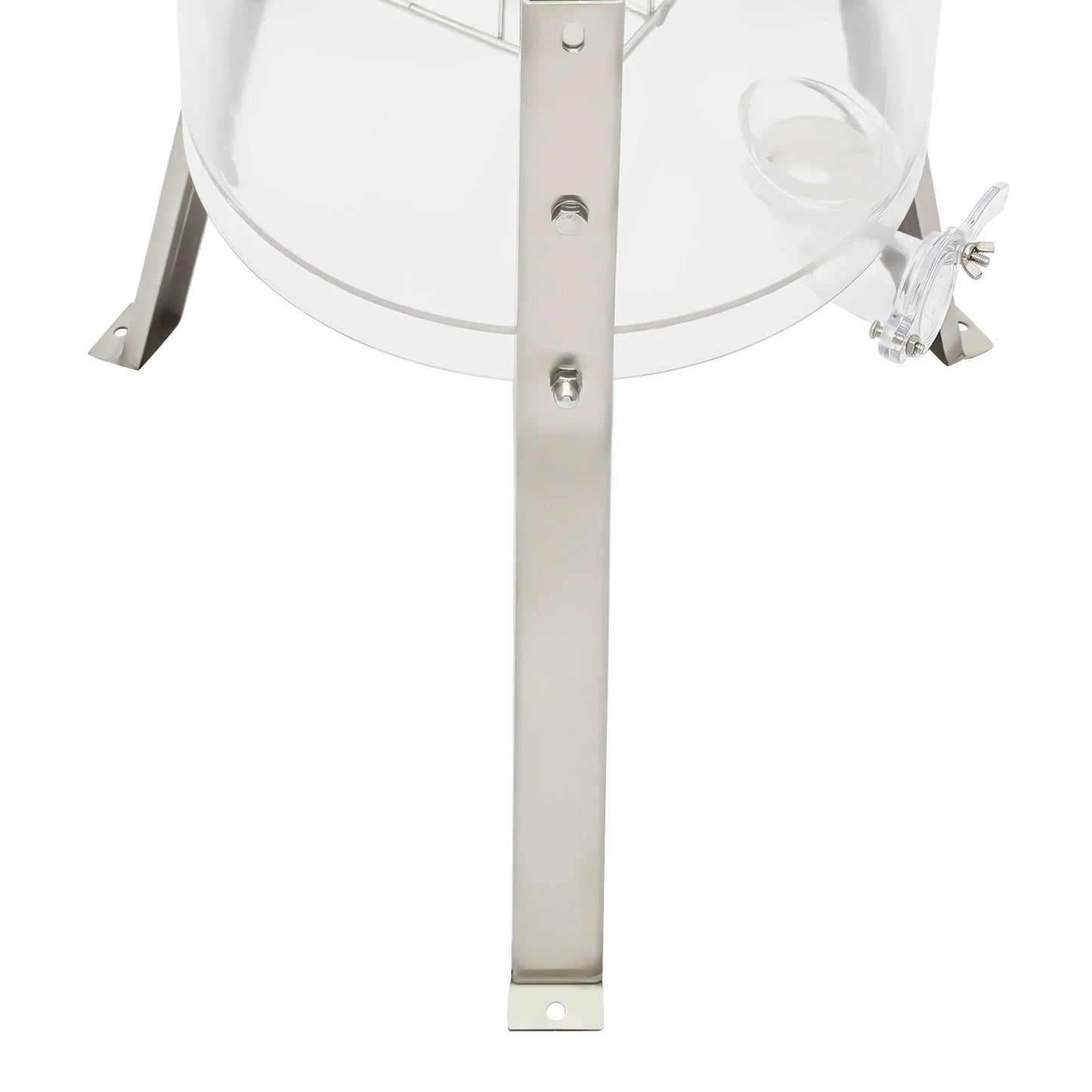 Honey Extractor 2 Frame Manual Honey Extractor Equipment Fully transparent honey separator Beekeeping Apiary Centrifuge Equipmen