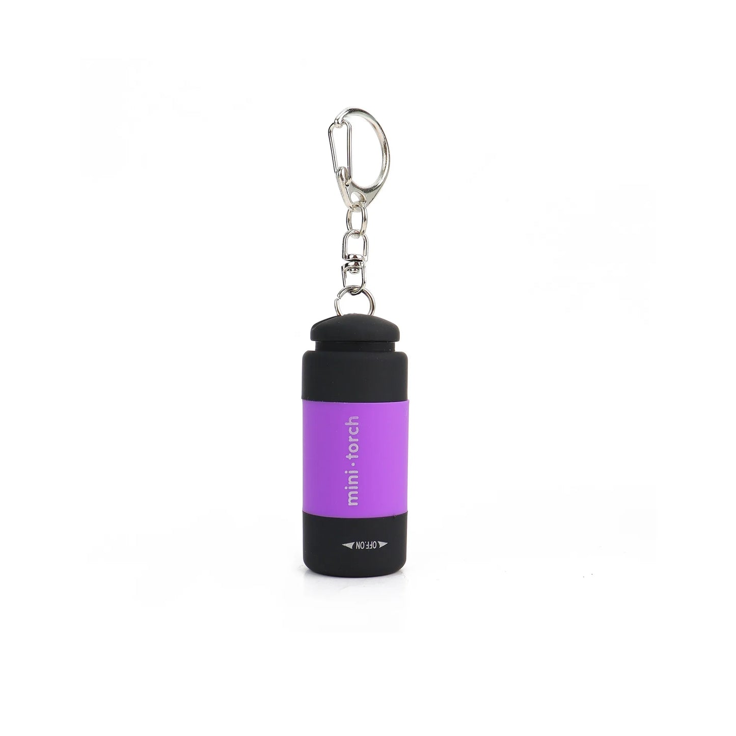 Micro LED Strong Light Pocket Keychain Flashlight USB Rechargeable Waterproof Outdoor Hiking Camping Mini Flashlight Pendant