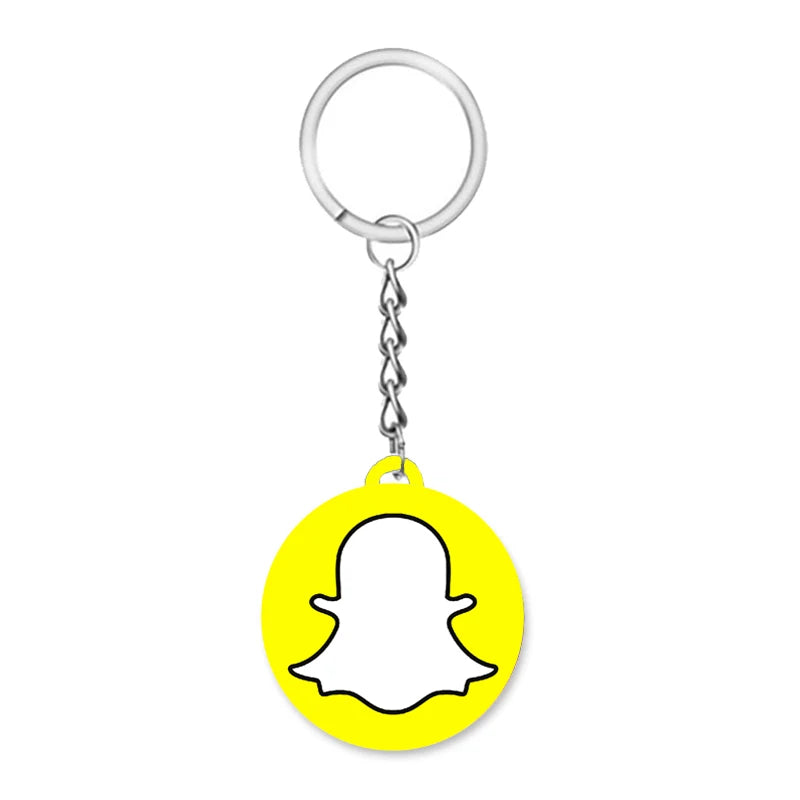 Instagram NFC Epoxy Tag NFC Key Tag Proximity 13.56MHz RFID  Keychain for Increase Followers