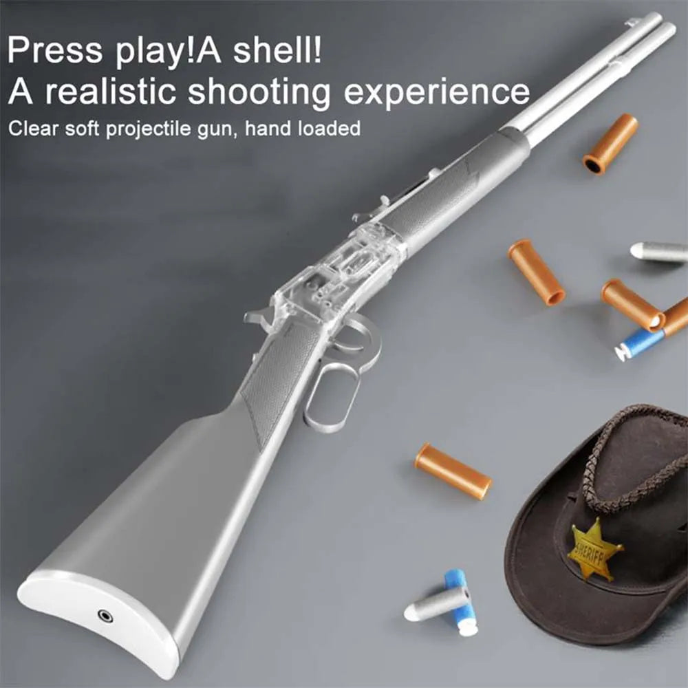 Powerful Shell Ejecting Soft Bullet Shotgun For Adults Boys Age 8+ TK Toy Guns Dropshipping Shopify