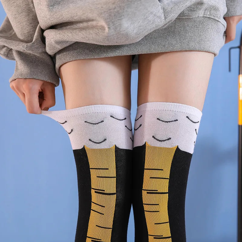Chicken Feet Socks Chicken Feet Socks Funny Tiktok Same Funny Chicken Feet Socks Valentine's Day Birthday Gift Ostrich M