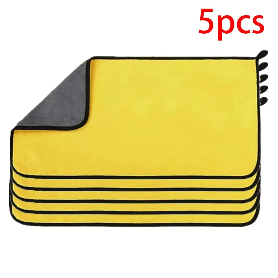 Microfibre Car Cleaning Towels – Reusable Car Care Cloths