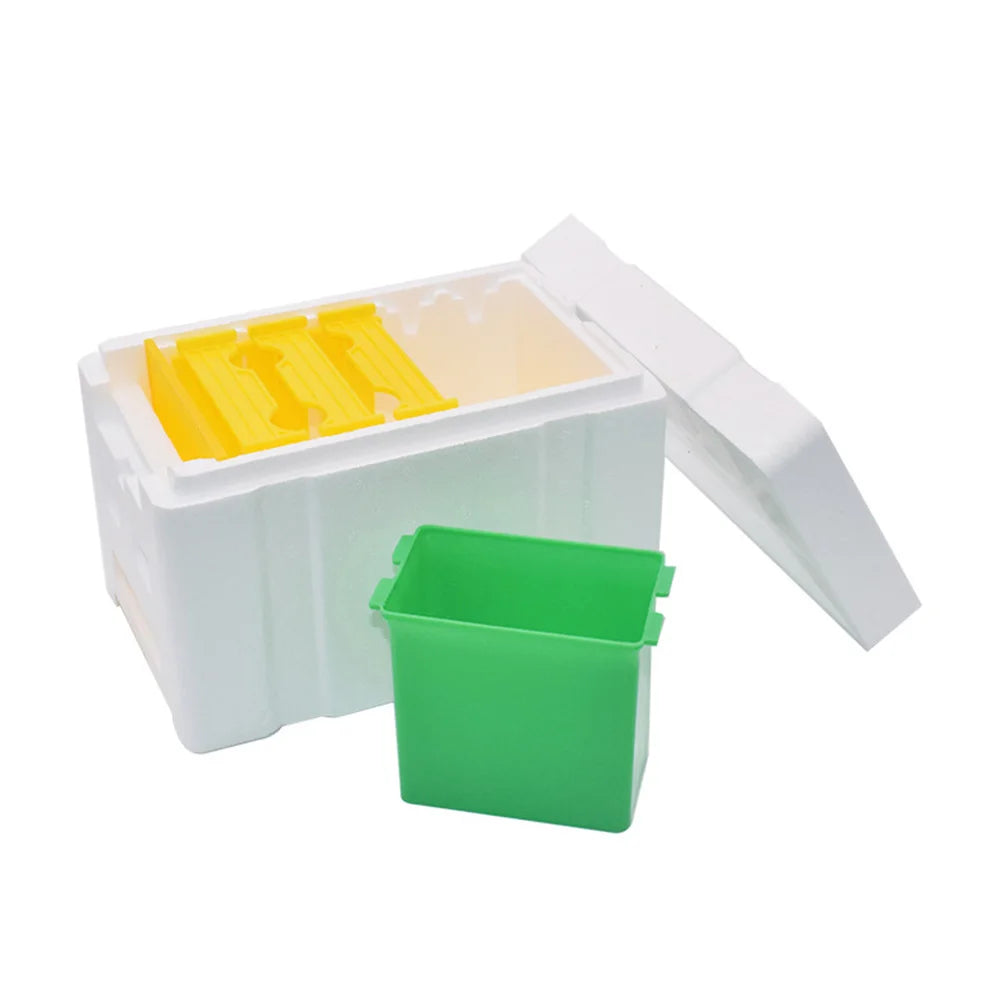 Foam Bee Box Versatile Queen Bee Breeding Box Beekeeper Case Bee Pollination Box for Bee Mating Rearing