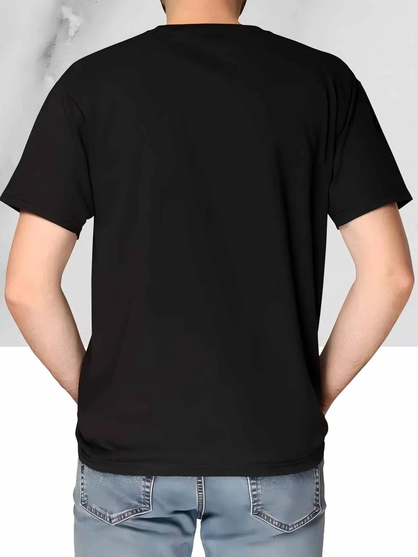 Funny Tabby Cat with Fish T-Shirt - Black Tee Featuring a Striped Cat in a Fish Market Scene, Perfect for Cat Lovers And Foodies - Breathable Summer Shirt for Casual Wear, Fun Gift Idea for Birthdays Or Just Because!
