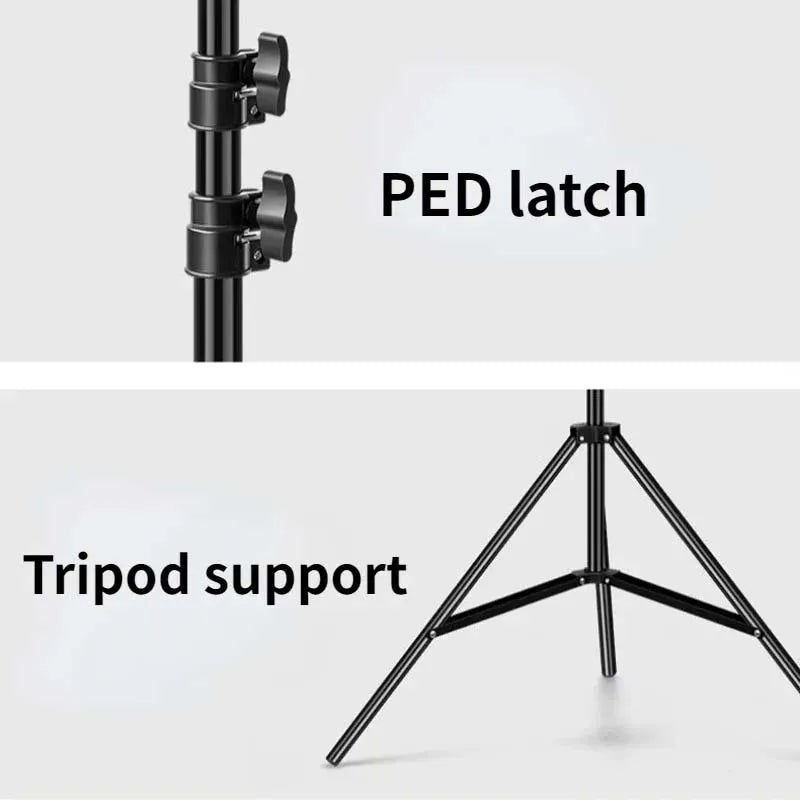 360° Rotatable Selfie Stick Tripod, Universal Portable Tripod with Mobile Phone Fixing Clip for Live Streaming Phone Camera Vlog