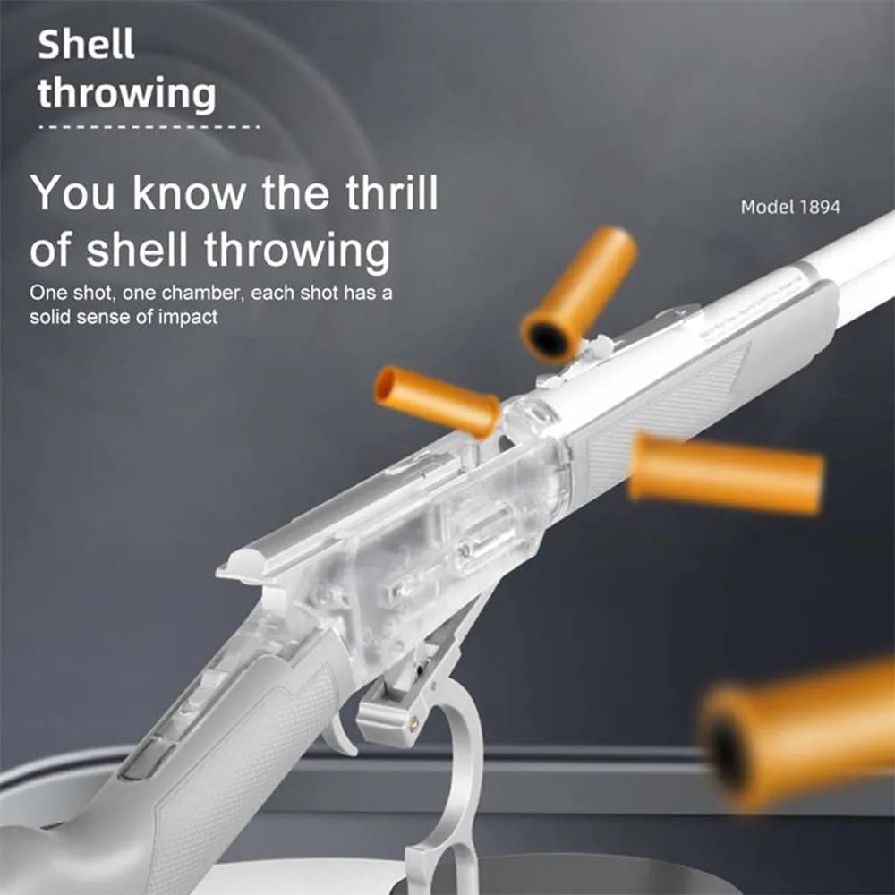 Powerful Shell Ejecting Soft Bullet Shotgun For Adults Boys Age 8+ TK Toy Guns Dropshipping Shopify