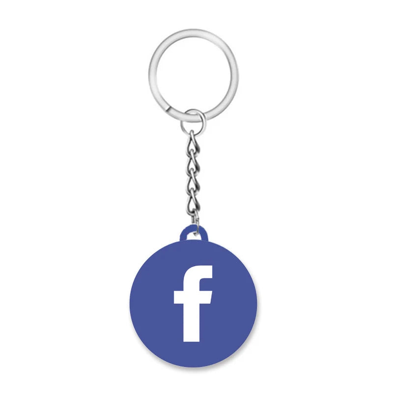 Instagram NFC Epoxy Tag NFC Key Tag Proximity 13.56MHz RFID  Keychain for Increase Followers