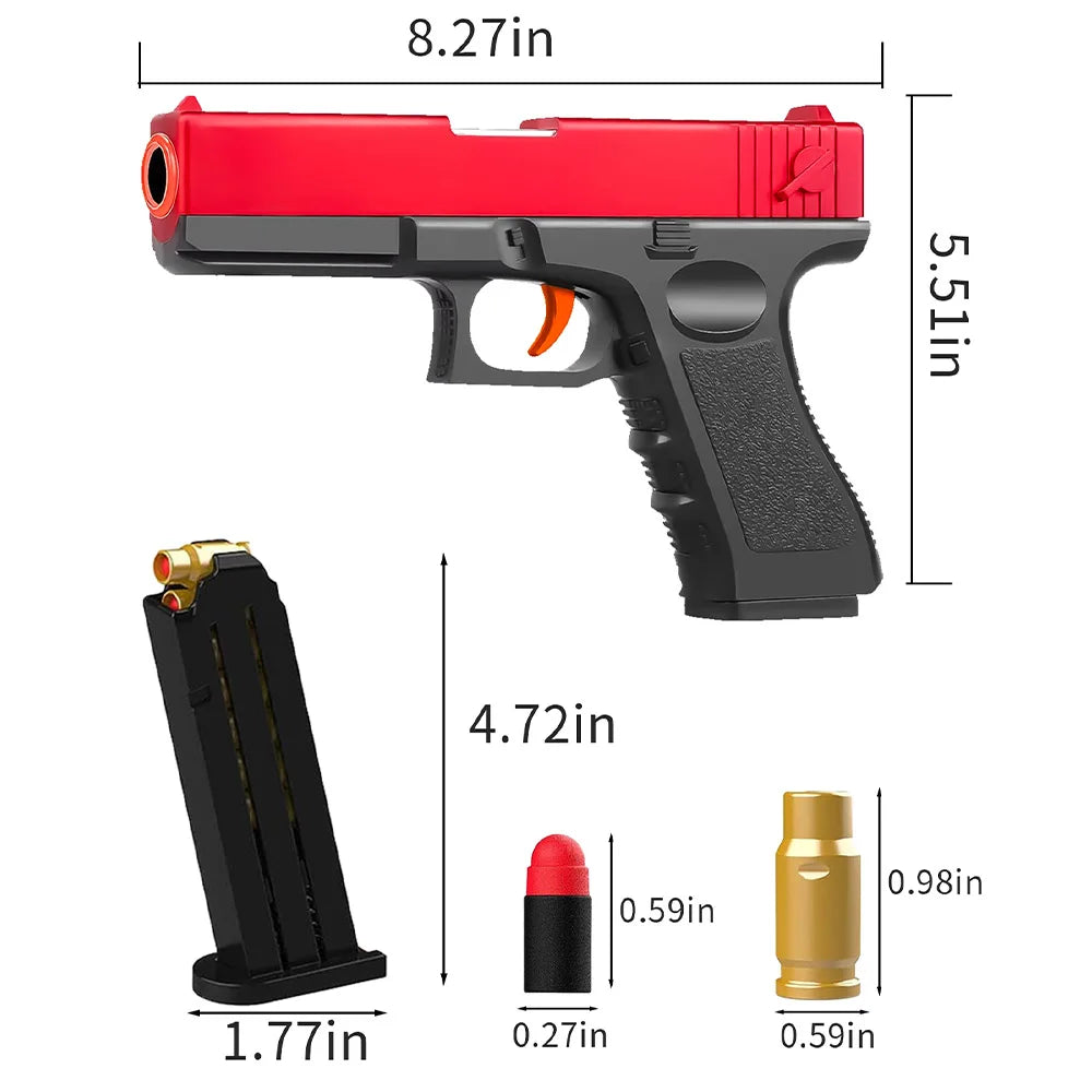 Toy Gun With Soft Bullets Foam Blaster EVA Darts Cheap Safe Toy Guns For Kids Boys Gifts Dropshipping Shopify Tiktok