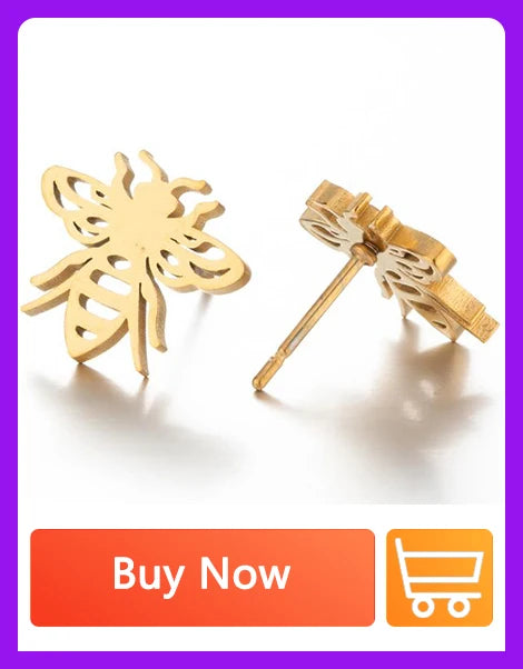 100% Stainless Steel A-Z Initial Earrings for Women Girls Personalize Letter Name Heart Stud Earring Family Jewelry Best Gifts
