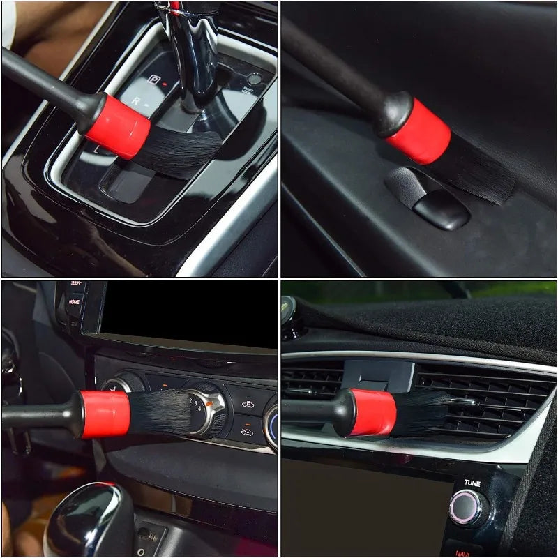 5-Piece Car Detailing Brush Set – Interior Cleaning Brushes